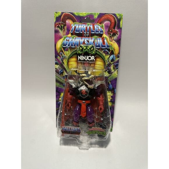 MOTU Origins Turtles of Grayskull Complete Set of 4 (Wave 6) - Lot Of 4 - Picture 6 of 9